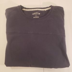 Orvis Classic Collections Short Sleeve Blue Mens L